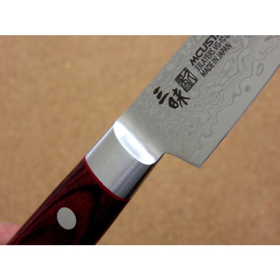 包丁 ペティナイフ 9cm (90mm) 三昧 クラシックプロ3 紅蓮 関の刃物