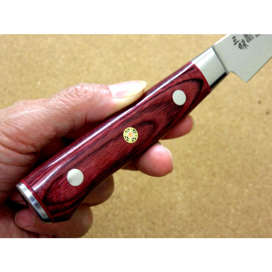 関の刃物 ペティナイフ 90mm 三昧 クラシックプロ3 紅蓮 ダマスカス 包丁 包丁 ペティナイフ 9cm (90mm) 三昧 クラシックプロ3 紅蓮 関の刃物