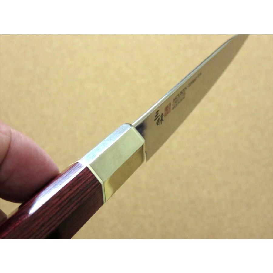 包丁 ペティナイフ 11cm (110mm) 三昧 荒波 関の刃物 VG-10 VG-2
