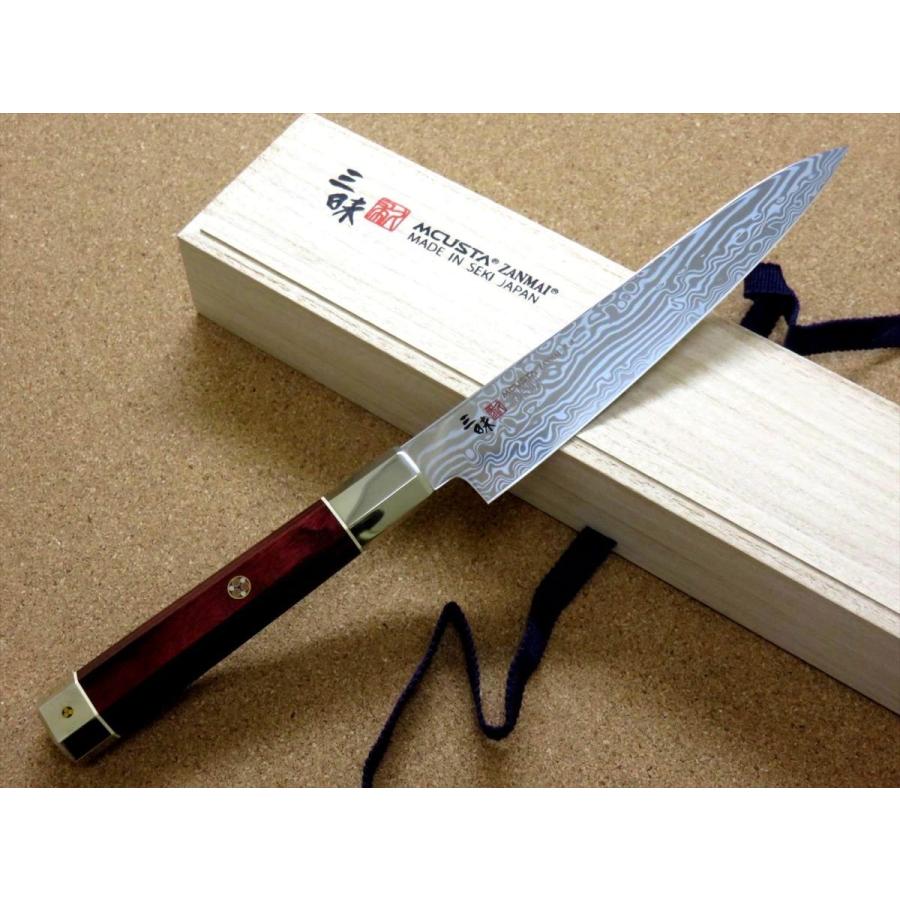 関の刃物 ペティナイフ 150mm 三昧 荒波 コアレス鋼 小型両刃 果物包丁 関の刃物 ペティナイフ 150mm 三昧 荒波 コアレス鋼 小型両刃 果物包丁