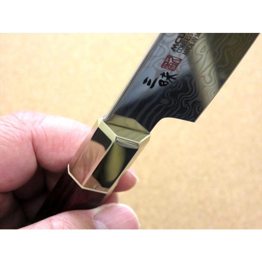 関の刃物 ペティナイフ 150mm 三昧 荒波 コアレス鋼 小型両刃 果物包丁 関の刃物 ペティナイフ 150mm 三昧 荒波 コアレス鋼 小型両刃 果物包丁