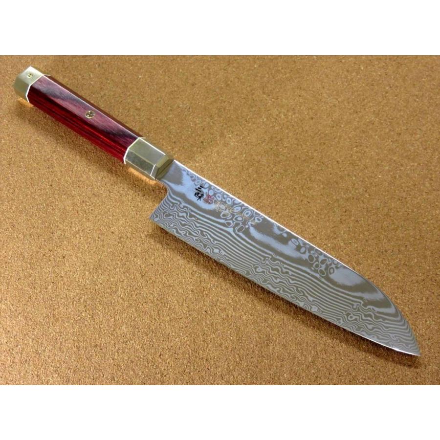 包丁 三徳包丁 18cm (180mm) 三昧 荒波 関の刃物 VG-10 VG-2