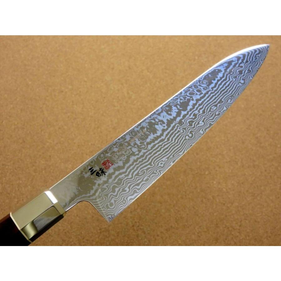 関の刃物 牛刀 210mm 三昧 荒波 コアレス鋼 野菜 肉切 両刃万能洋包丁