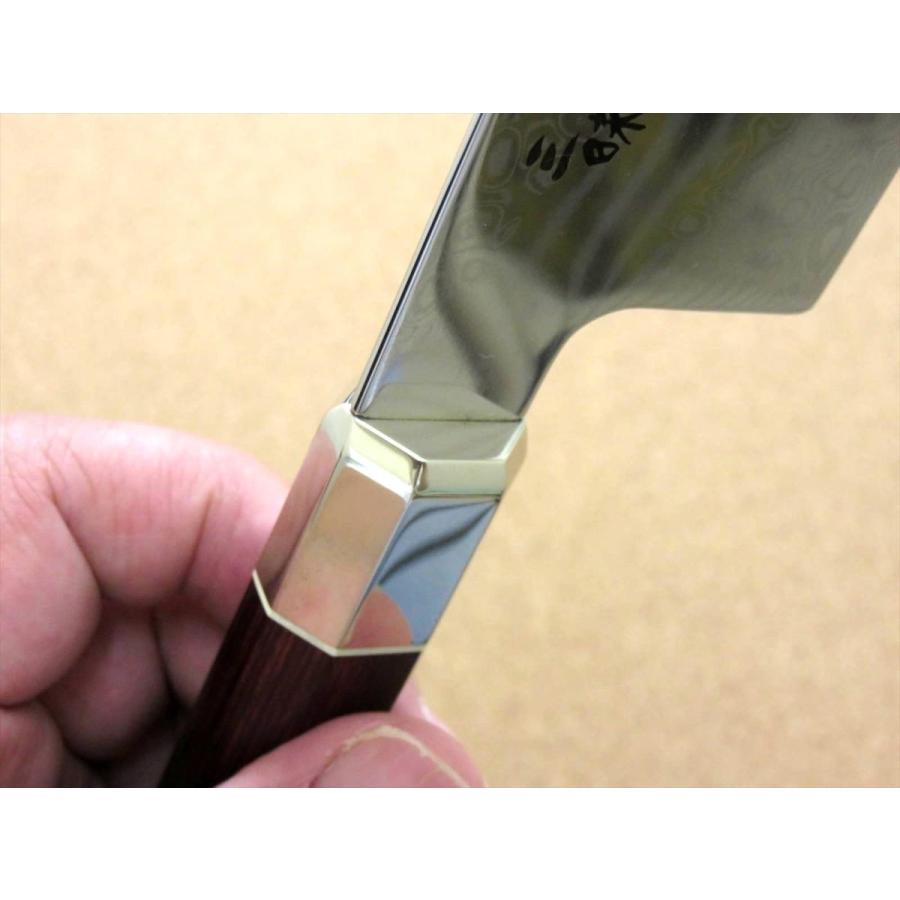 関の刃物 菜切り包丁 165mm 三昧 荒波 コアレス鋼 野菜切り 両刃包丁