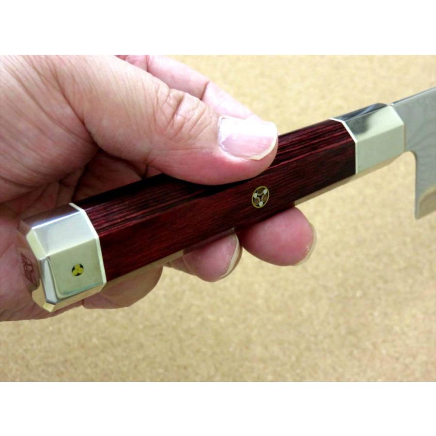 関の刃物 菜切り包丁 165mm 三昧 荒波 コアレス鋼 野菜切り 両刃包丁