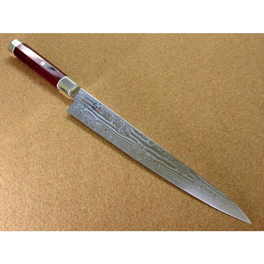 エクセレントサービス関の刃物 筋引包丁 27cm (270mm) 三昧 荒波 VG-10