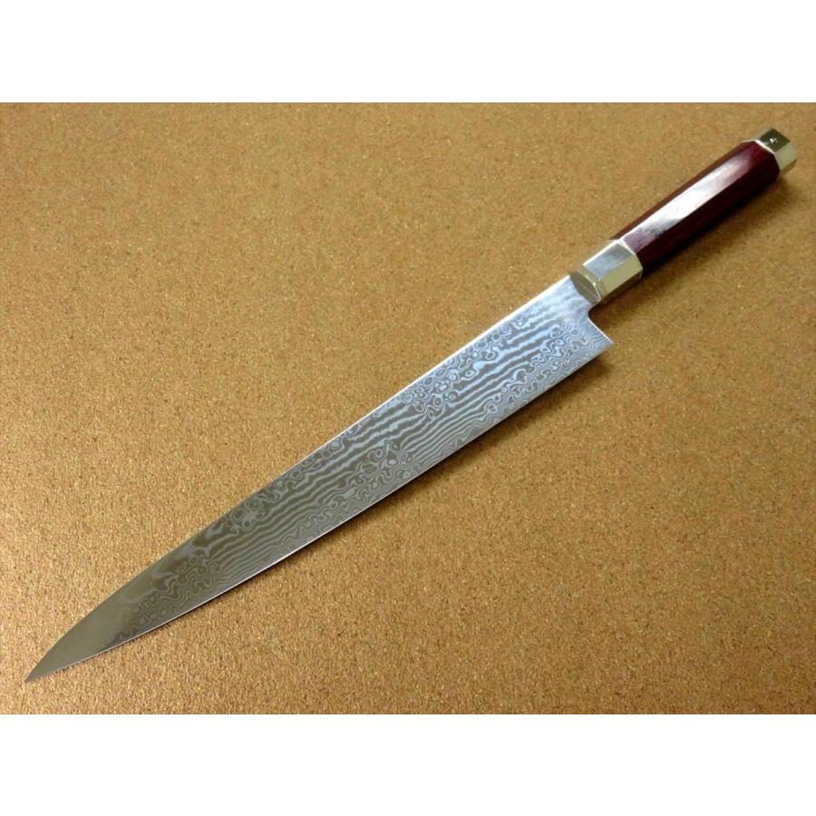 関の刃物 筋引包丁 27cm (270mm) 三昧 荒波 VG-10 VG-2 コアレス鋼ステンレス 赤合板 枝肉の解体 ハムなどスライスする両刃包丁 国産日本製 :mc-zua-1011c:エクセレントサービス - 通販 - Yahoo!ショッピング 関の刃物 筋引包丁 27cm (270mm) 三昧 荒波 VG-10 VG-2 コアレス鋼ステンレス 赤合板 枝肉の解体 ハムなどスライスする両刃包丁 国産日本製 :mc-zua-1011c:エクセレントサービス - 通販 - Yahoo!ショッピング