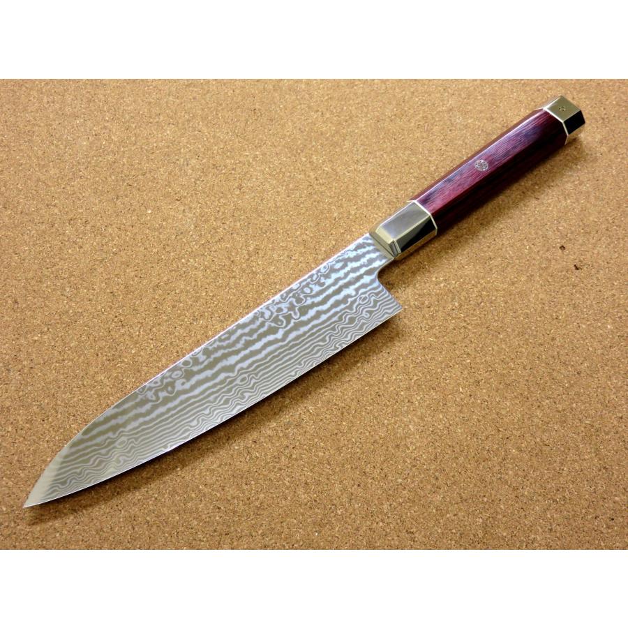 関の刃物 牛刀 180mm 三昧 荒波 コアレス鋼 野菜 肉切 両刃万能洋包丁 包丁 牛刀 18cm (180mm) 三昧 荒波 関の刃物 VG-10 VG-2 ステンレス