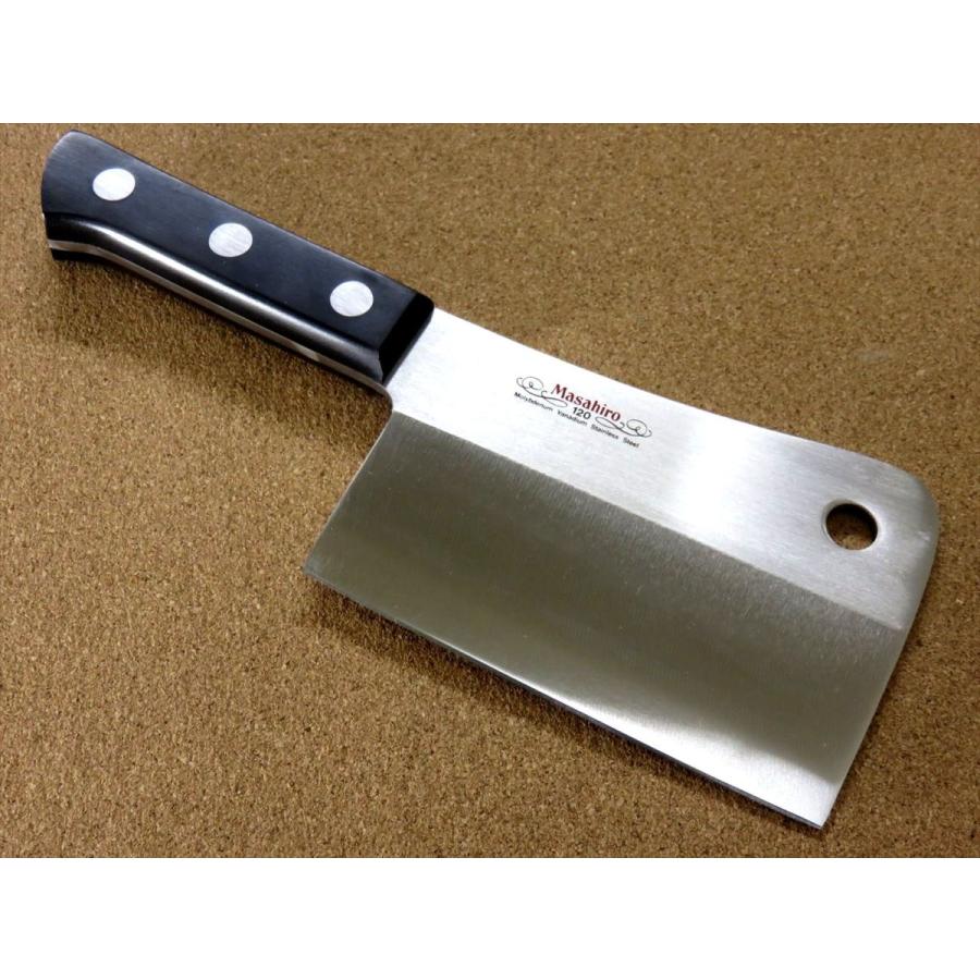 正広 包丁 チョッパーナイフ 14cm (140mm) 関の刃物 MV黒合板 正広 包丁 チョッパーナイフ 14cm (140mm) 関の刃物 MV黒合板