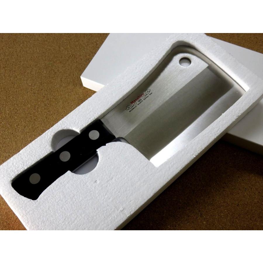 正広 包丁 チョッパーナイフ 14cm (140mm) 関の刃物 MV黒合板 正広 包丁 チョッパーナイフ 14cm (140mm) 関の刃物 MV黒合板