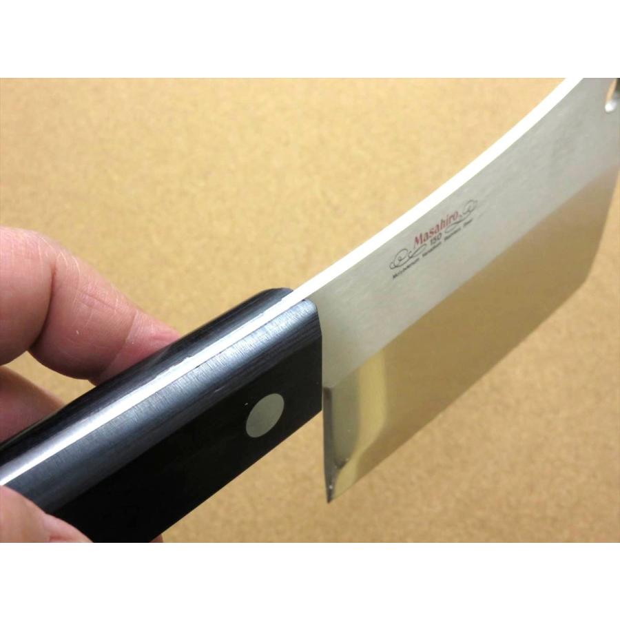 関の刃物 チョッパーナイフ 140mm 正広 モリブデン 骨ごと解体 肉切り包丁