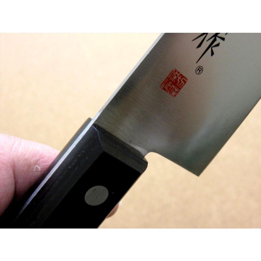 正広 包丁 牛刀 21cm (210mm) 関の刃物 ハガネ モリブデンバナジウム