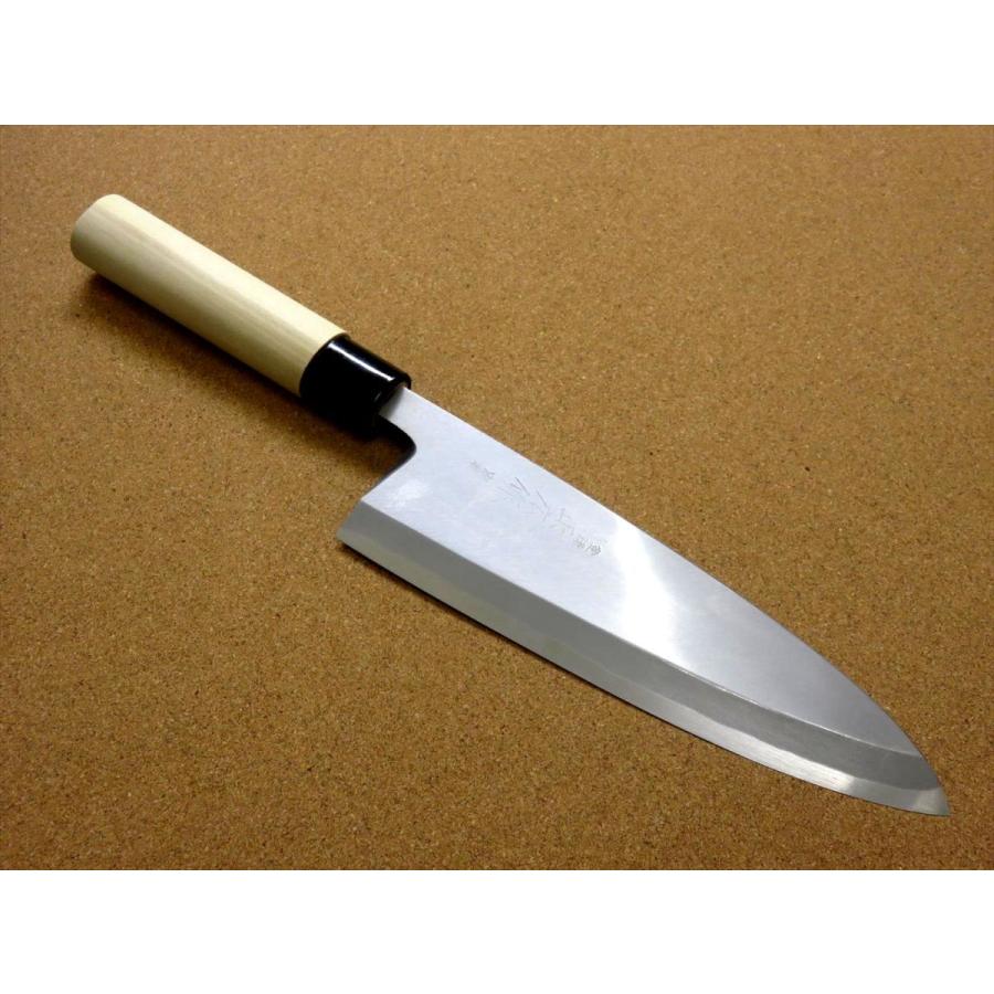 関の刃物 出刃包丁 210mm 正広作別撰 ハガネ 黄紙 職人用 片刃 右利き用 関の刃物 出刃包丁 210mm 正広作別撰 ハガネ 黄紙 職人用 片刃