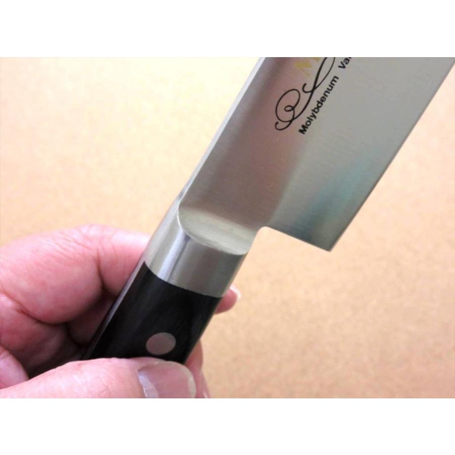 正広 包丁 牛刀 24cm (240mm) 関の刃物 MV鋼 モリブデン 口金 積層強化