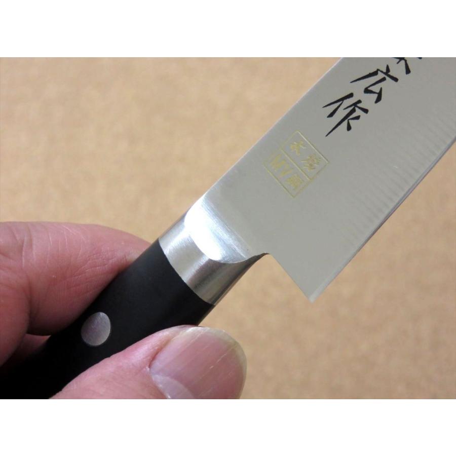 正広 包丁 ペティナイフ 12cm (120mm) 関の刃物 本焼 MV鋼 モリブデン