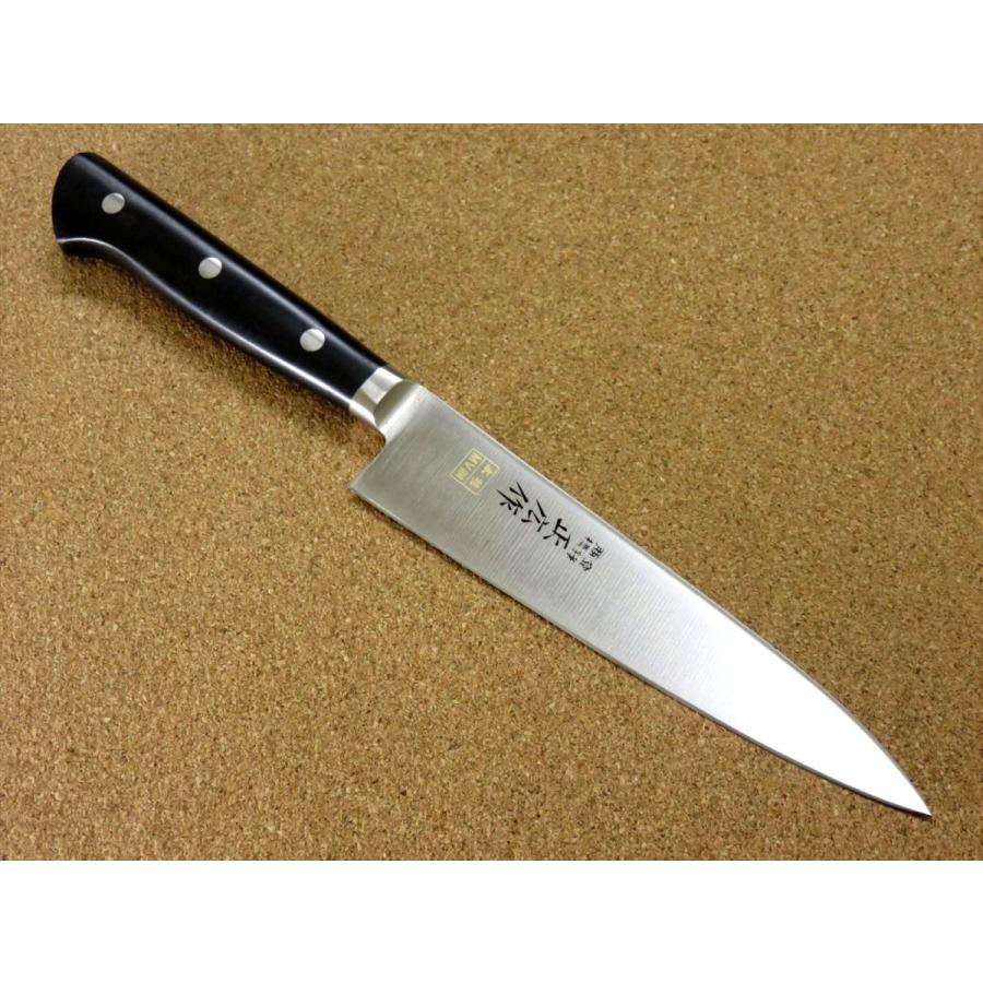 正広 包丁 ペティナイフ 15cm (150mm) 関の刃物 本焼 MV鋼 モリブデン