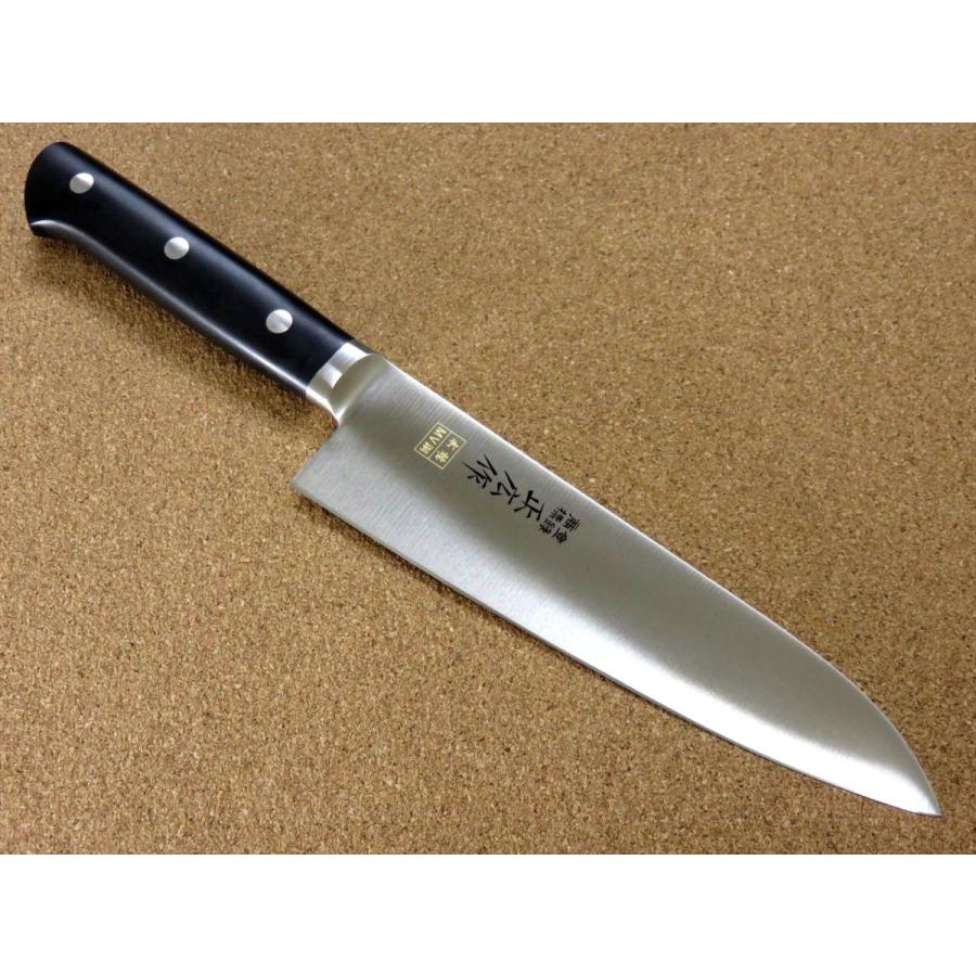 関の刃物 牛刀 18cm (180mm) 正広 本焼 MV鋼 MBS-26 モリブデン