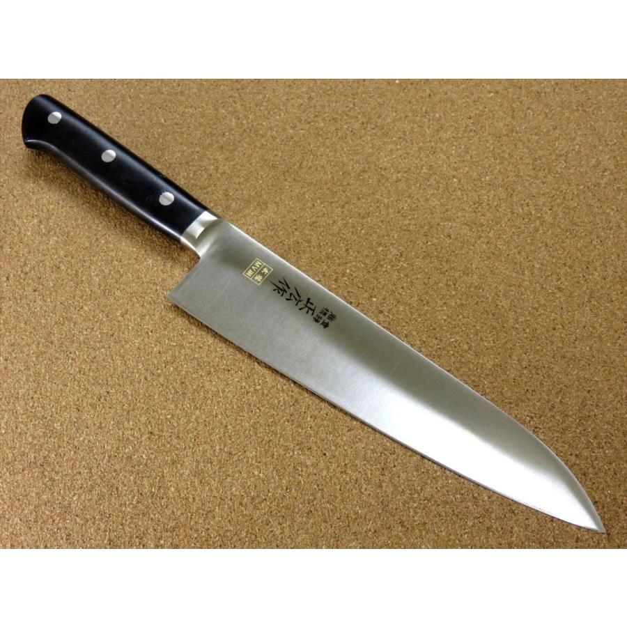 関の刃物 牛刀 270mm 正広 本焼 MV鋼 シェフナイフ 肉切り 両刃