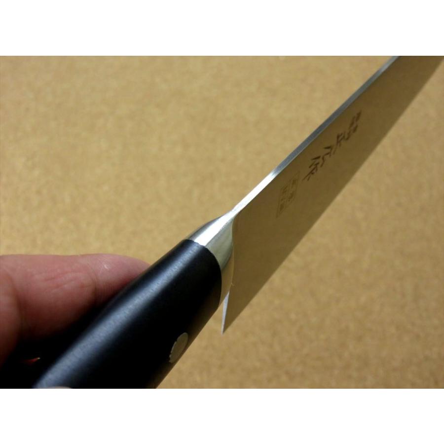 関の刃物 スジ牛刀 200mm クロムモリブデン 肉切り 両刃 万能包丁 洋包丁 関の刃物 スジ牛刀 200mm クロムモリブデン 肉切り 両刃 万能