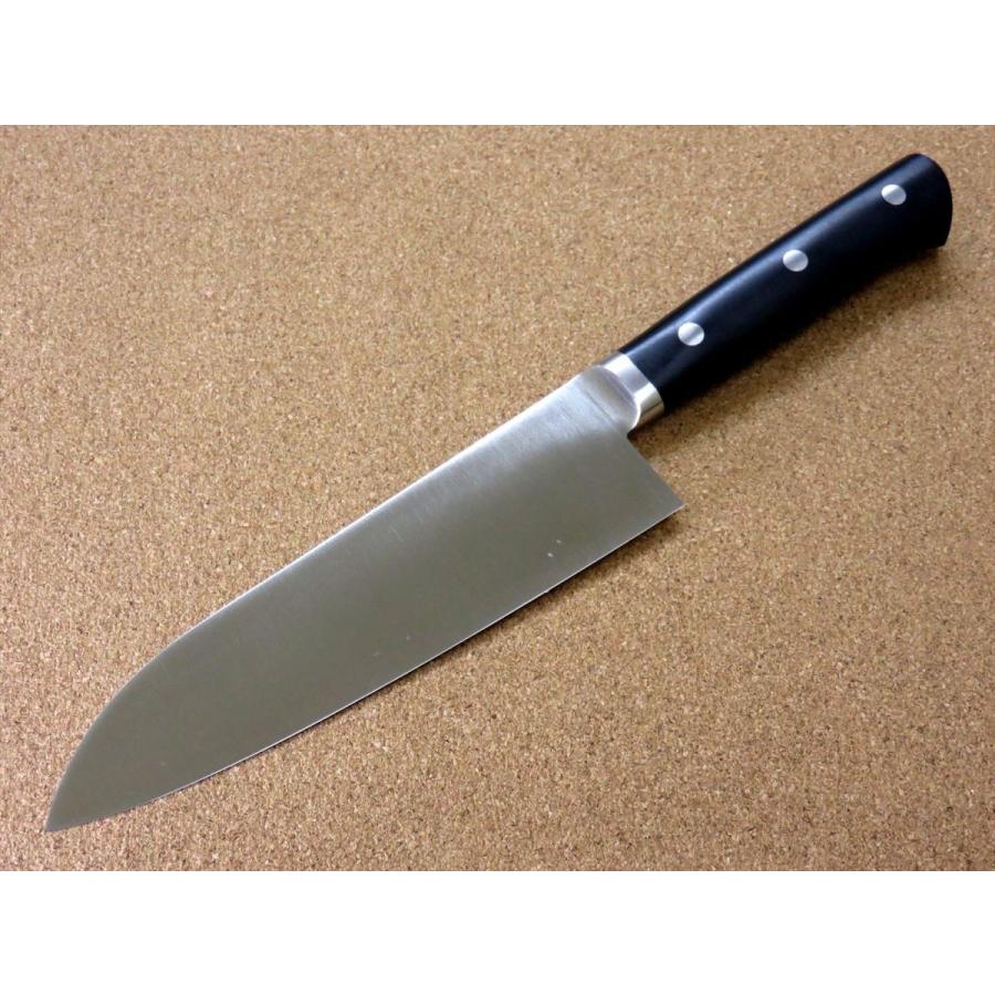 関の刃物 三徳包丁 175mm 正広 本焼 MV鋼 モリブデン 魚 肉切り 両刃 正広 モリブデン鋼（MOL） 三徳包丁 175mm – 清助刃物 Japan