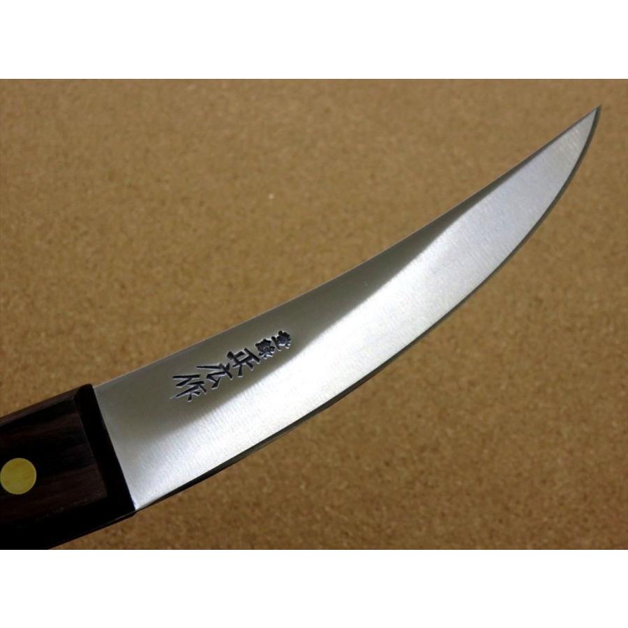 関の刃物 頭取り 150mm 正広 日本鋼 ハガネ 肉解体 狩猟包丁 右利 片刃 正広 包丁 頭取り 15cm (150mm) 関の刃物 最高級特殊鋼 炭素鋼