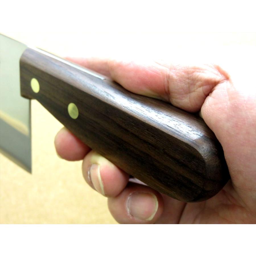正広 包丁 中華包丁 17.5cm (175mm) 関の刃物 角小型 薄口 モリブデン