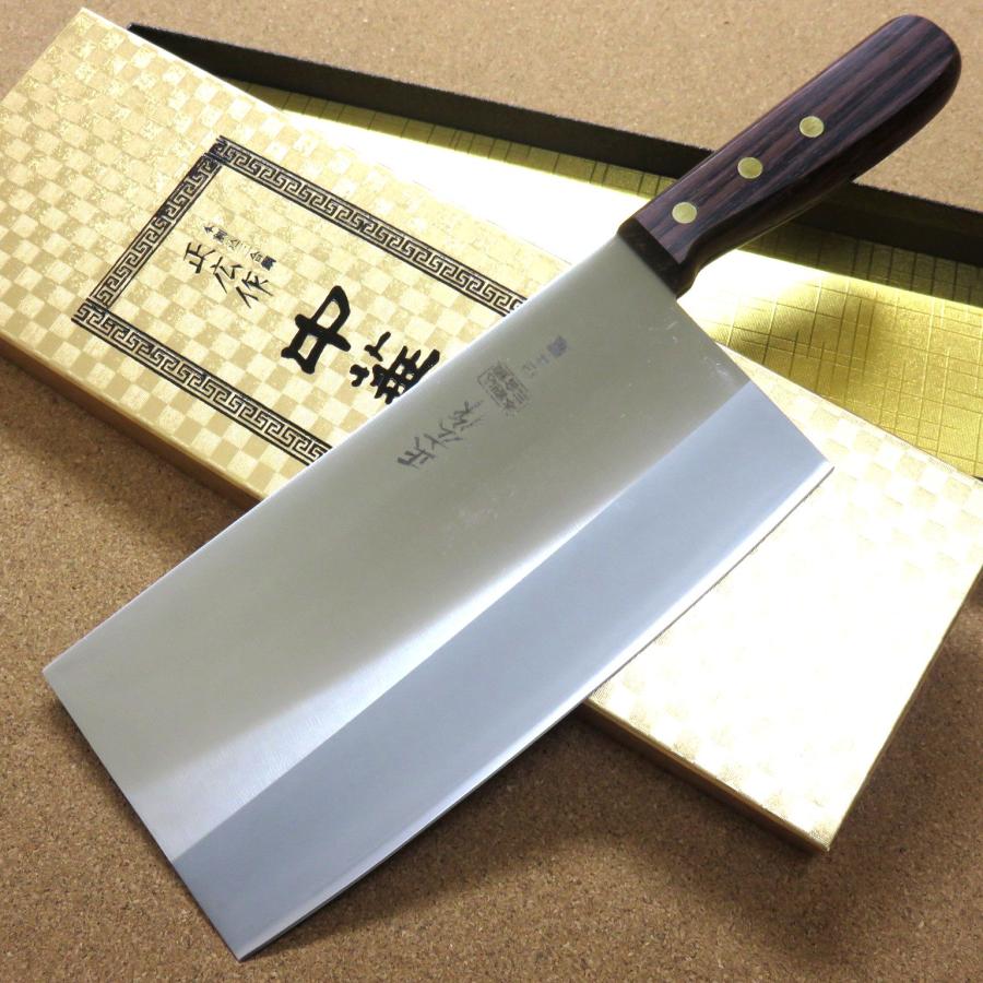 関の刃物 中華包丁 19 5cm 195mm 正広 角中型 中厚 本割込三合鋼 モリブデン 中華料理用 肉 魚 野菜切り 身幅の大きい万能包丁 日本製 Mh Tx 3 403 エクセレントサービス 通販 Yahoo ショッピング