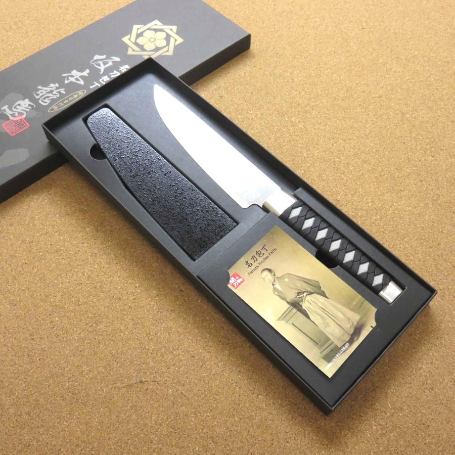包丁 小三徳 名刀包丁 坂本龍馬モデル 14cm (140mm) ニッケン刃物 関の