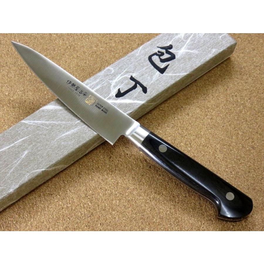 包丁 ペティナイフ 12cm (120mm) 関の刃物 伊勢屋治平 口金 両刃 小型
