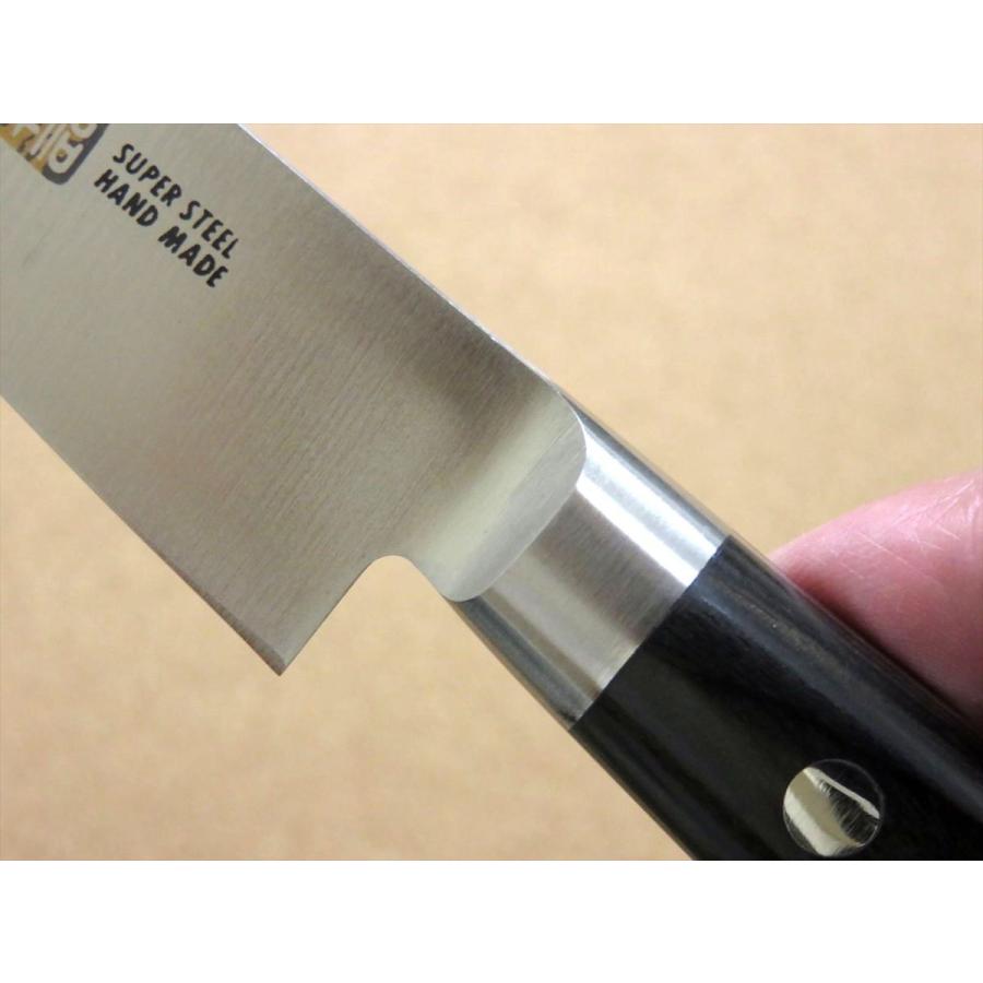 包丁 ペティナイフ 12cm (120mm) 関の刃物 伊勢屋治平 口金 両刃 小型