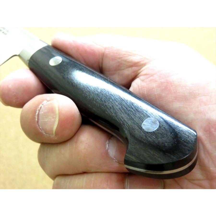 包丁 ペティナイフ 12cm (120mm) 関の刃物 伊勢屋治平 口金 両刃 小型