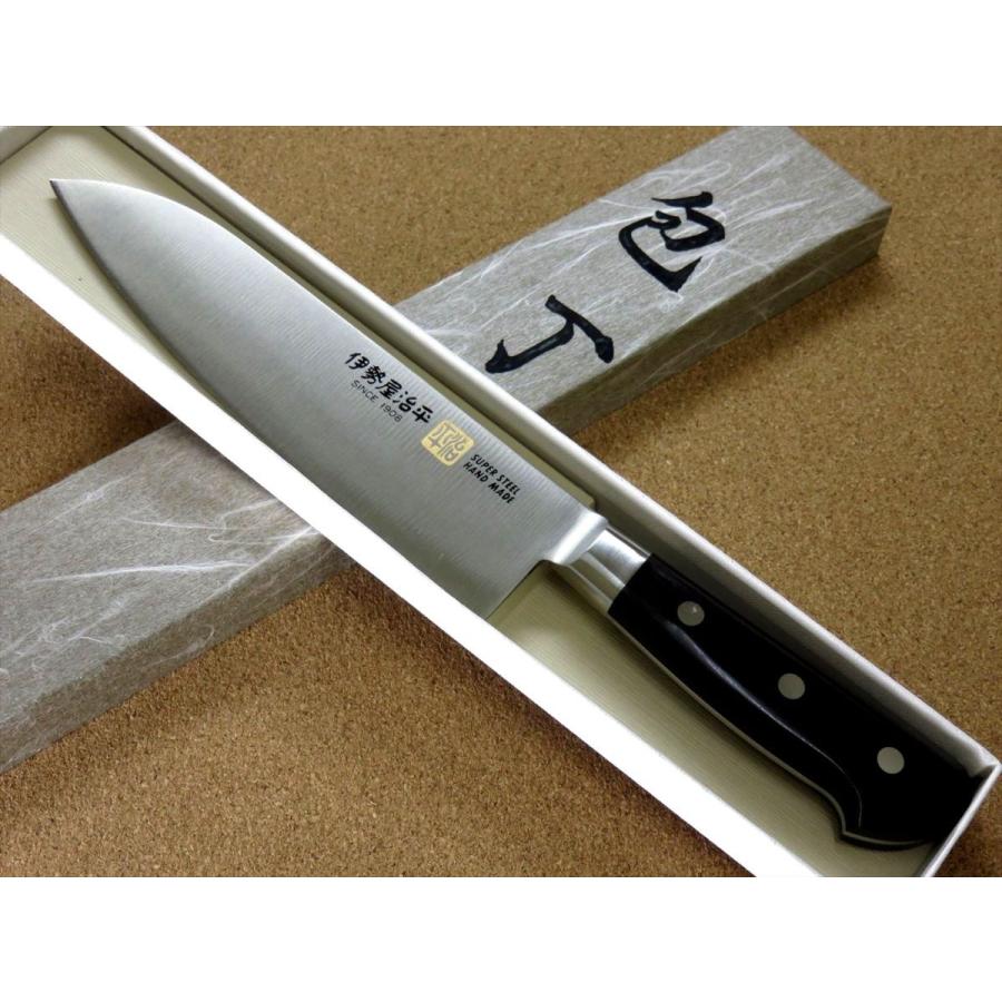 包丁 三徳包丁 18cm (180mm) 関の刃物 伊勢屋治平 モリブデン 口金