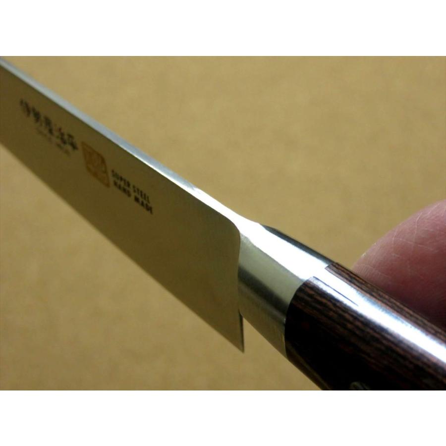 包丁 ペティナイフ 15cm (150mm) 関の刃物 伊勢屋治平 モリブデン 口金