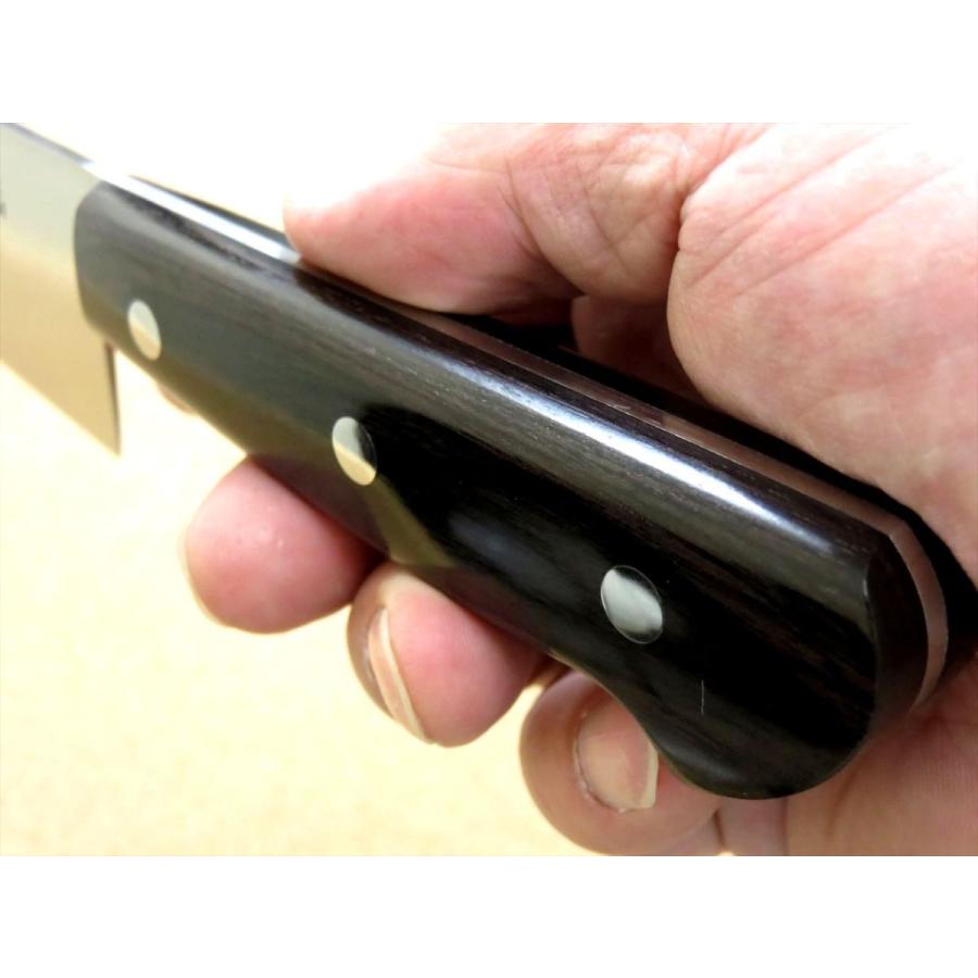 包丁 牛刀 18cm (180mm) 関の刃物 伊勢屋治平 ステンレス 両刃 洋包丁