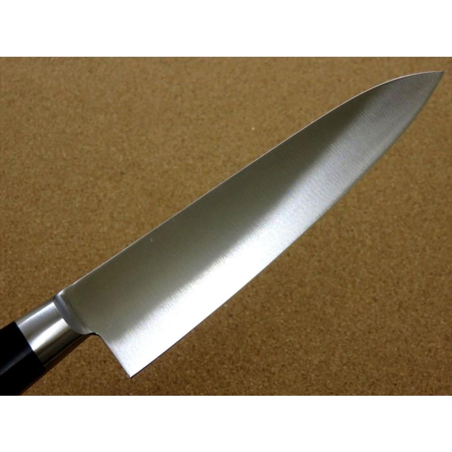 包丁 牛刀 18cm (180mm) 関の刃物 伊勢屋治平 モリブデン 口金 両刃