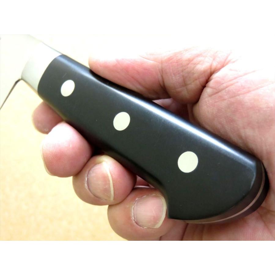 包丁 牛刀 18cm (180mm) 関の刃物 伊勢屋治平 モリブデン 口金 両刃