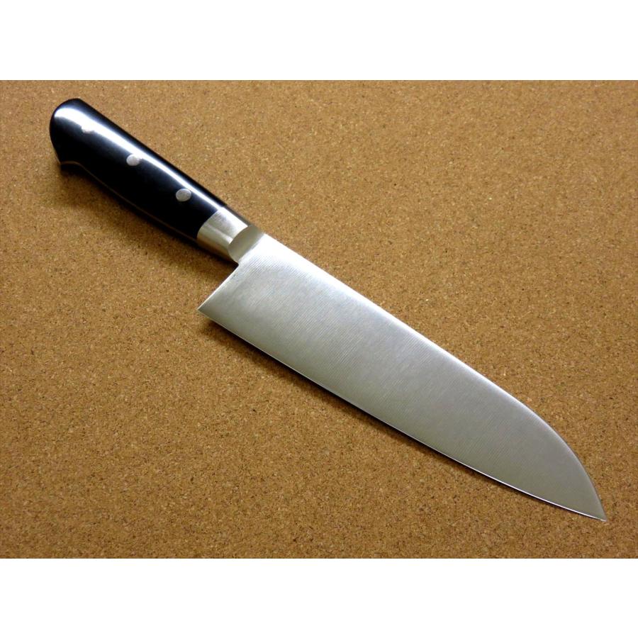 包丁 三徳包丁 18cm (180mm) 関の刃物 伊勢屋治平 モリブデン 口金