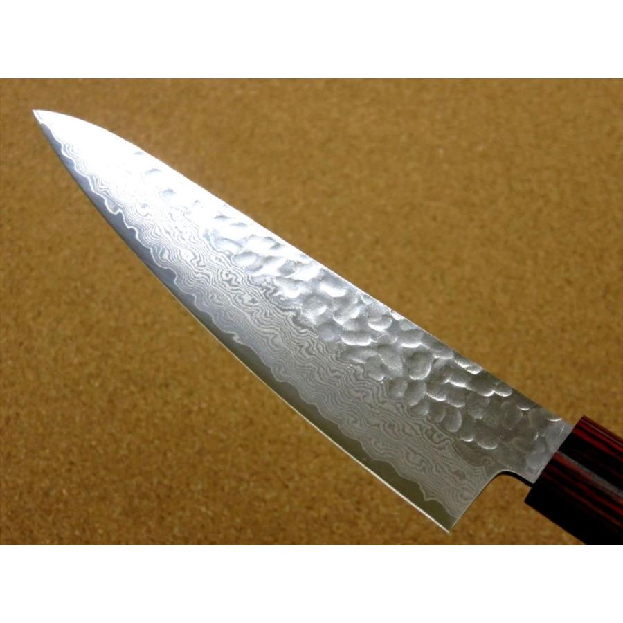 包丁 小三徳包丁 13.5cm (135mm) 関の刃物 伊勢屋 ダマスカス33 包丁 小三徳包丁 13.5cm (135mm) 関の刃物 伊勢屋 ダマスカス33