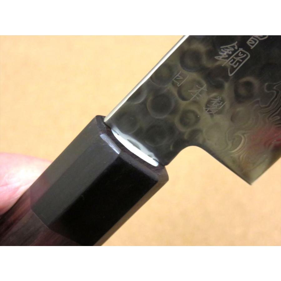 関の刃物 三徳包丁 185mm 鎚目鍛造 VG-10 ダマスカス 両刃 万能包丁 楽天市場】関の刃物 三徳包丁 18.5cm (185mm) 富士觀 鎚目鍛造