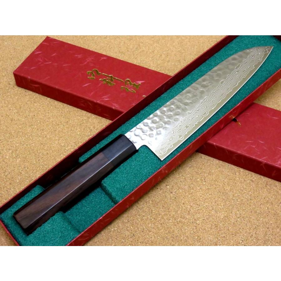 関の刃物 三徳包丁 180mm ダマスカス 45層 鎚目 両刃 万能包丁 ナイフ 関の刃物 三徳包丁 180mm ダマスカス 45層 鎚目 両刃 万能包丁