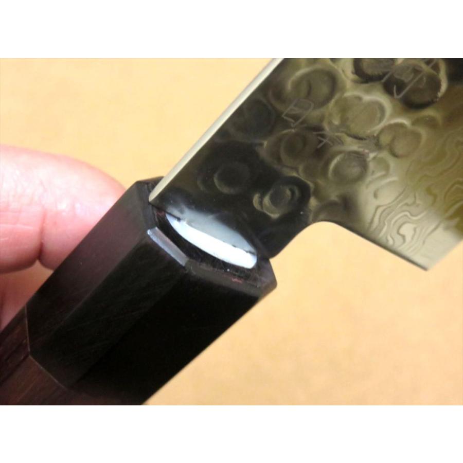 関の刃物 牛刀 210mm ダマスカス 45層 鎚目鍛造 肉 魚 野菜 両刃包丁 包丁 牛刀 21cm (210mm) 関の刃物 ダマスカス 45層 10A