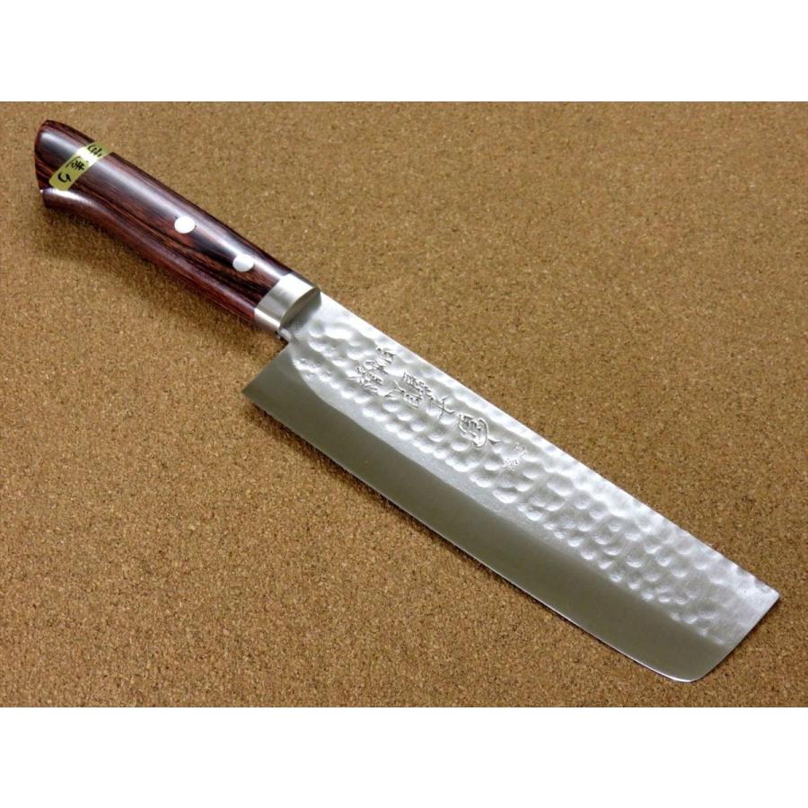 包丁 菜切り包丁 16.5cm (165mm) 関の刃物 本割込 3層鋼 V金1号 VG-1