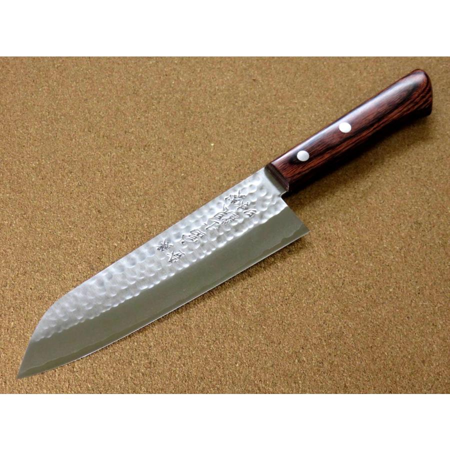 関の刃物 スジ三徳包丁 170mm クロムモリブデン鋼 魚 肉切 両刃 万能包丁 関の刃物 スジ三徳包丁 170mm クロムモリブデン鋼 魚 肉切 両刃