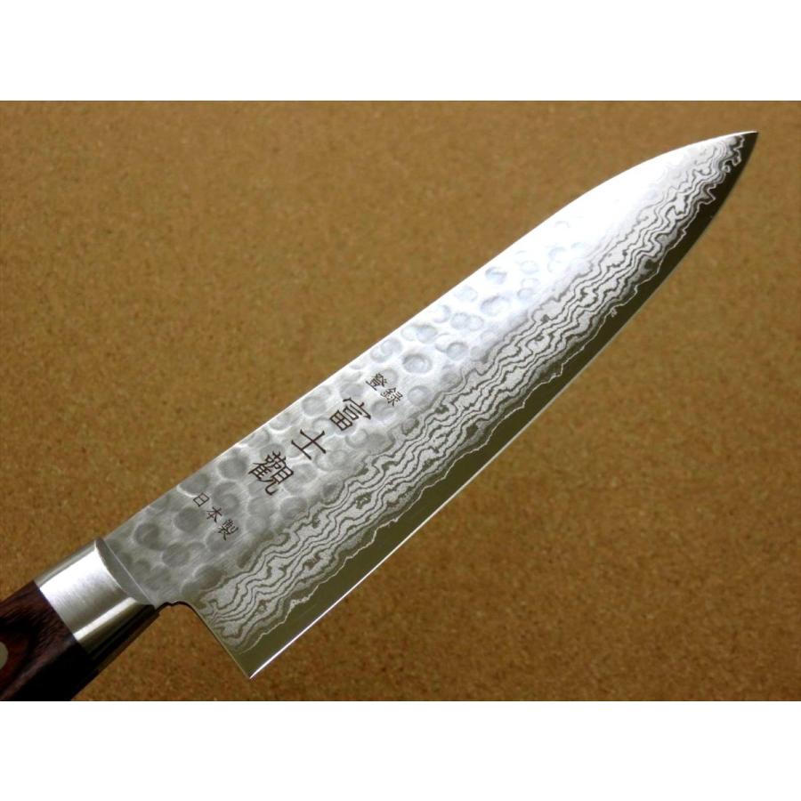 関の刃物 牛刀 180mm 三昧 波目 ダマスカス33層 両刃万能 包丁 肉切り 関の刃物 牛刀 180mm 三昧 波目 ダマスカス33層 両刃万能 包丁 肉切り