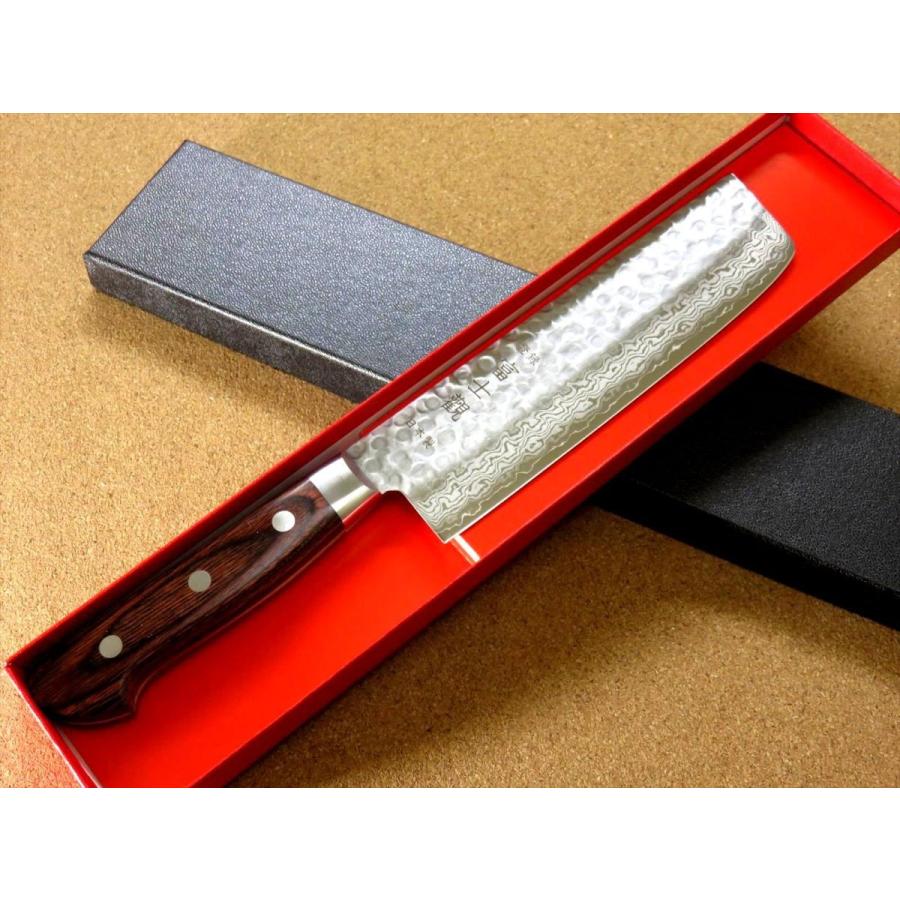 関の刃物 菜切り包丁 160mm 富士觀 鎚目鍛造 VG-10 ダマスカス 楽天市場】関の刃物 菜切り包丁 16cm (160mm) 富士觀 鎚目鍛造