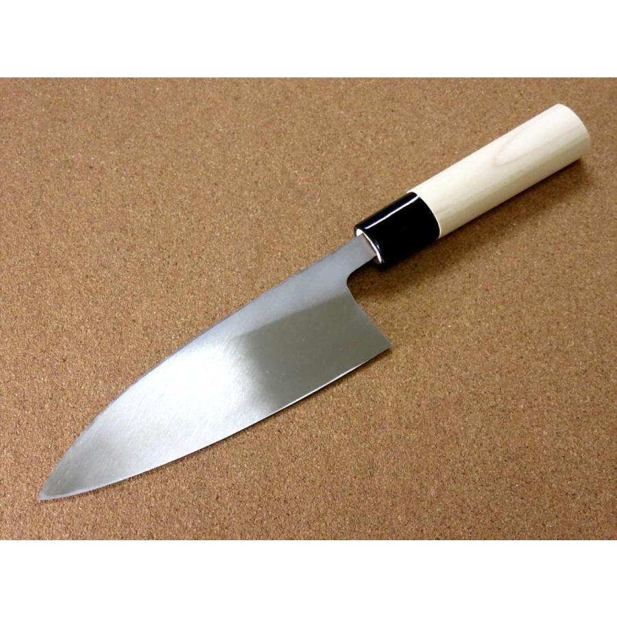 関の刃物 出刃包丁 150mm クロムモリブデン 魚 肉解体 右利き用