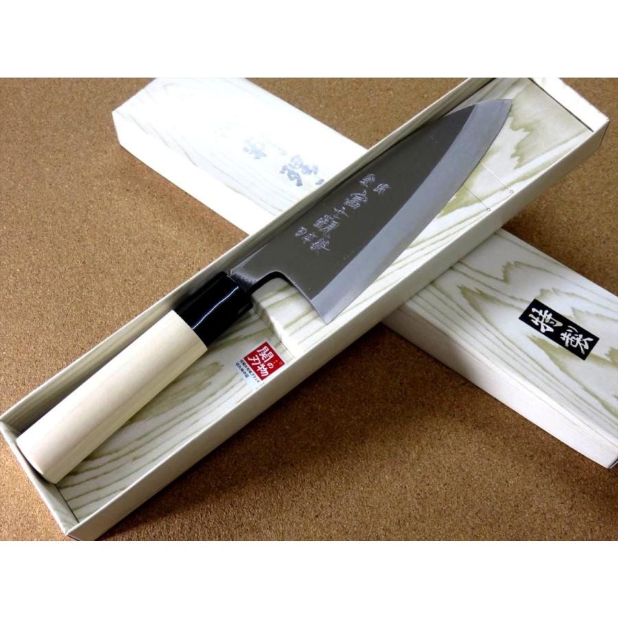 包丁 出刃包丁 15cm (150mm) 関の刃物 ステンレス複合材 (SK5 軟鉄) 右