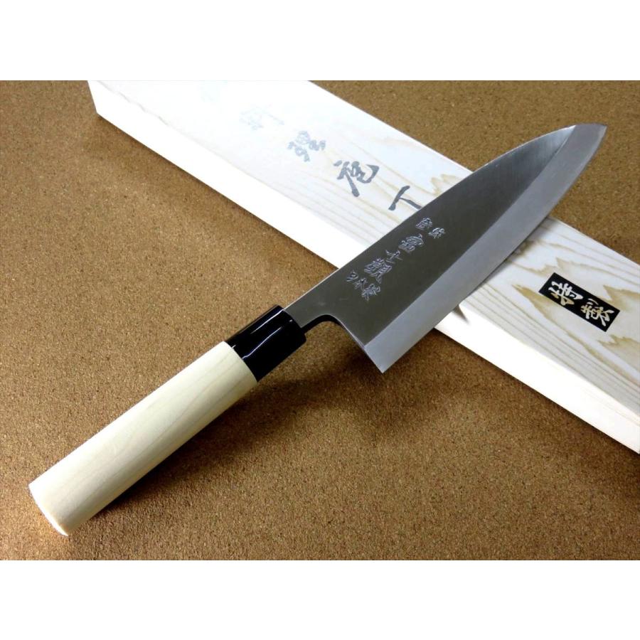 関の刃物 出刃包丁 165mm アルミ和包丁 大同特殊鋼モリブデン 右利き 片刃 楽天市場】関の刃物 出刃包丁 16.5cm (65mm) 関兼次 1K-6 大同