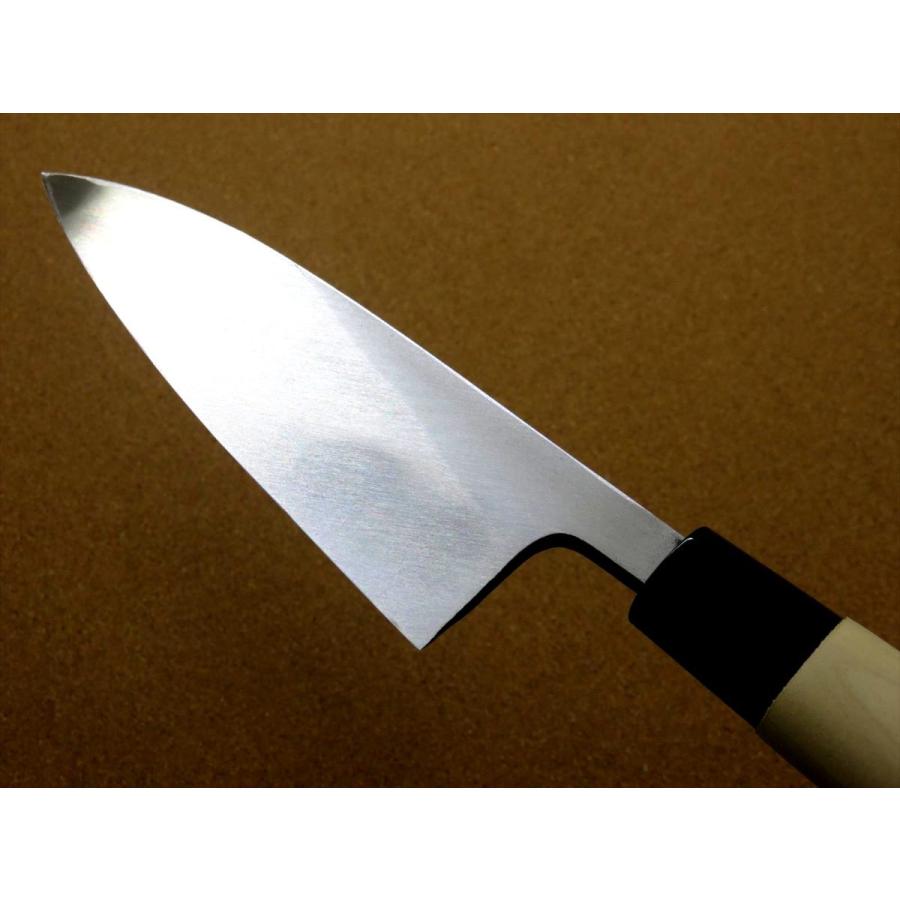 包丁 出刃包丁 18cm (180mm) 関の刃物 ステンレス複合材 (SK5 軟鉄) 右