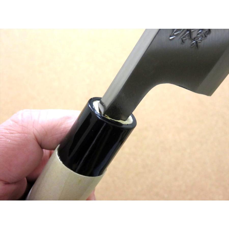 関の刃物 出刃包丁 185mm クロムモリブデン 魚 肉解体 右利き 片刃包丁